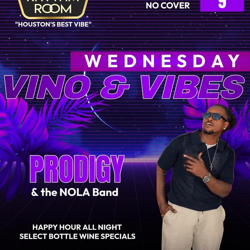 Event image Vino & Vibes with Prodigy & the NOLA Band