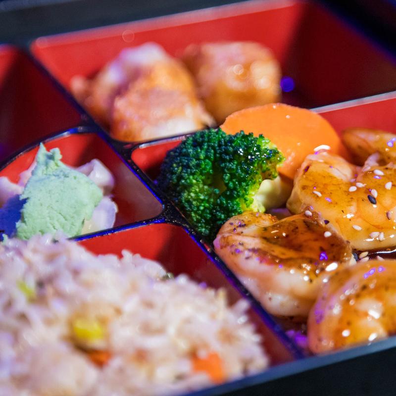 menu item 11 of 11, (D) Box Shrimp Teriyaki