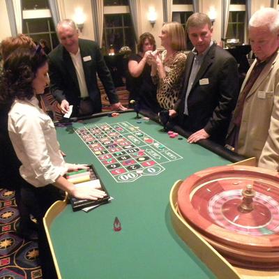 Casino themed event.