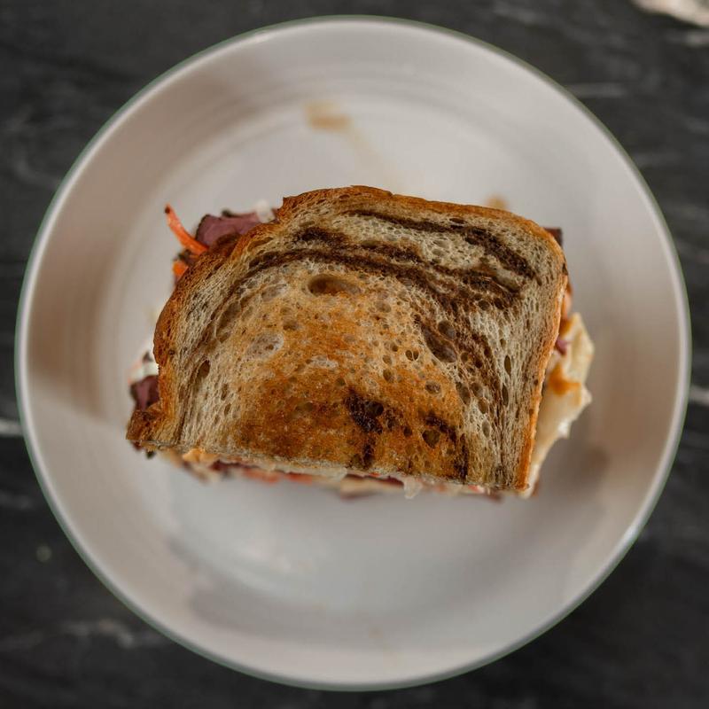 menu item 3 of 11, Pastrami Ruben on Rye