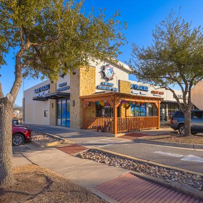 The restaurant building.