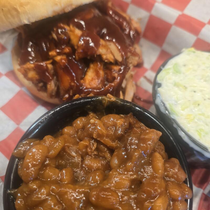 Pulled Chicken Sandwich photo