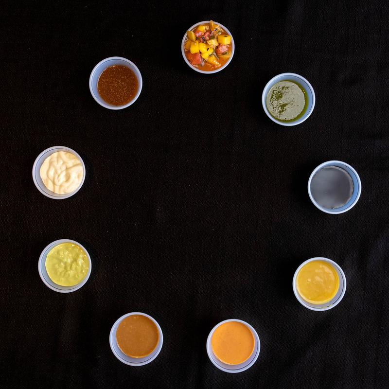 3 CHOOSE YOUR SAUCE: photo