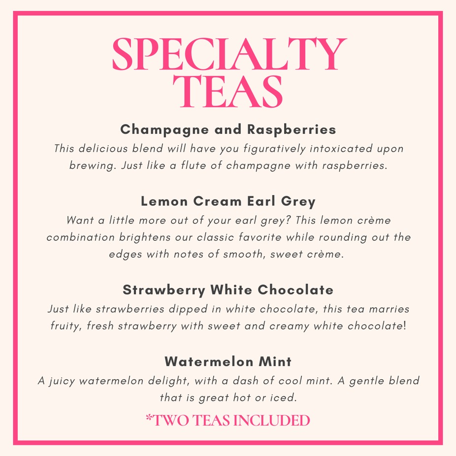 Valentine's Tea Party Specialty Teas event photo