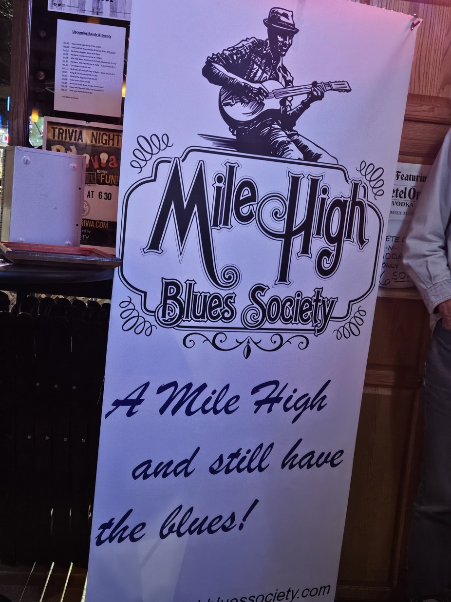 Mile High Blues Society Music Event (2:00-6:00) event photo
