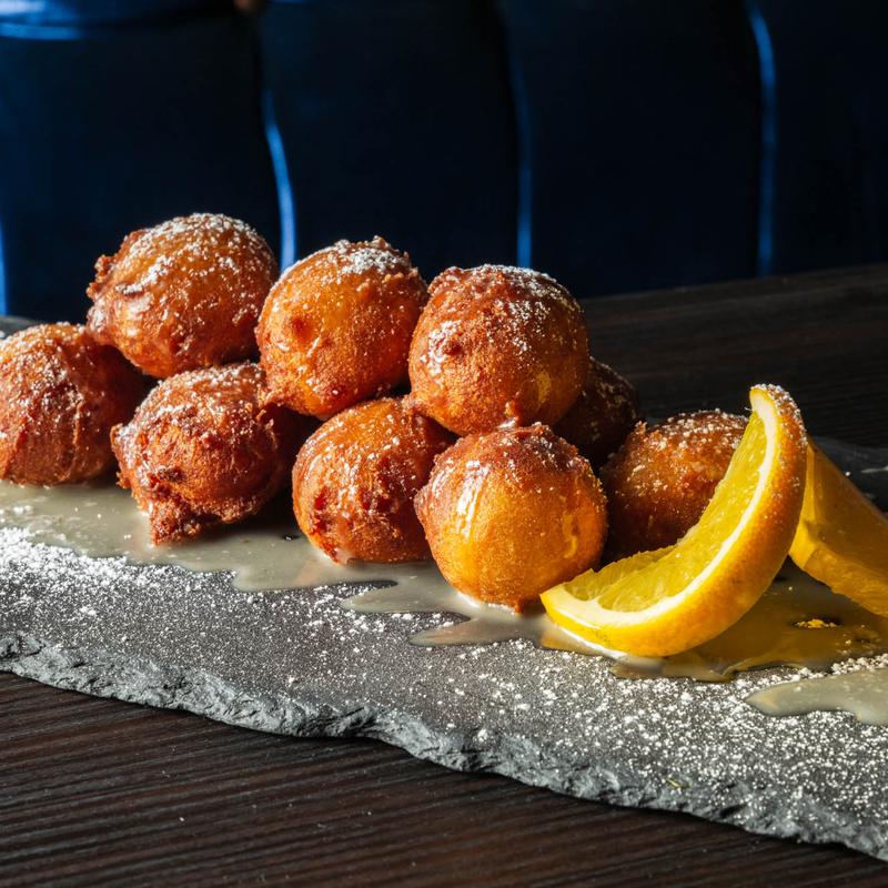 Ricotta Doughnuts with Orange Glaze (V) photo