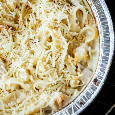 Fettuccine Alfredo.