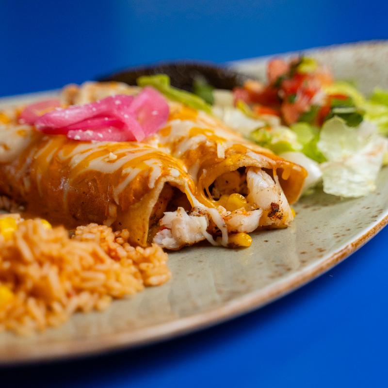 Shrimp & Corn Enchilada photo