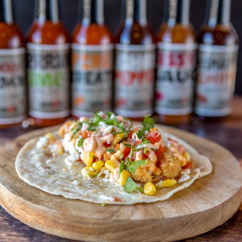 Street Corn Shrimp Taco photo