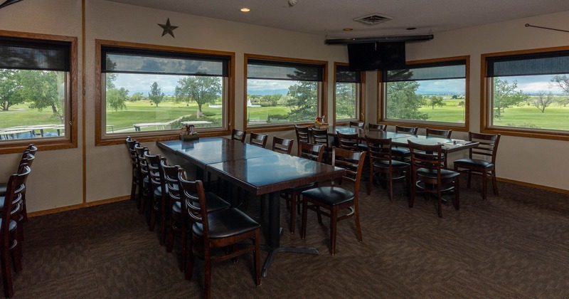 Interior, view of dining area
