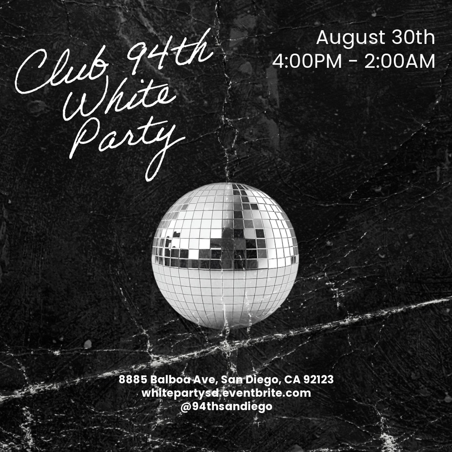 Club 94th - White Party event photo