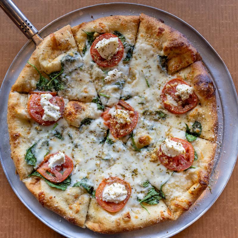 menu item 10 of 15, White Margherita Pizza