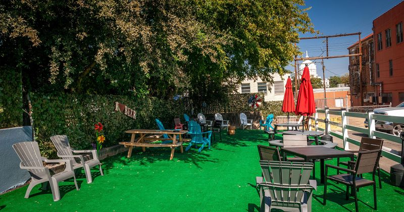 Exterior dining area