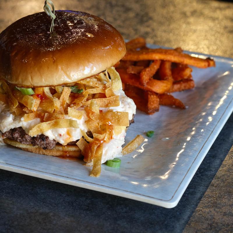 Crab Rangoon Burger photo