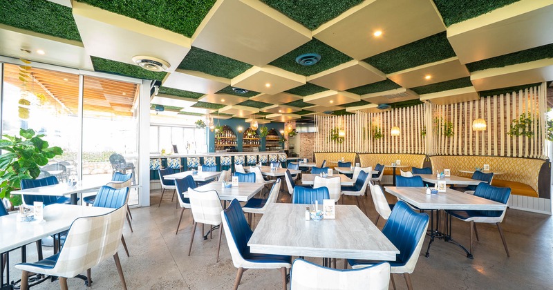 Interior, main dining area