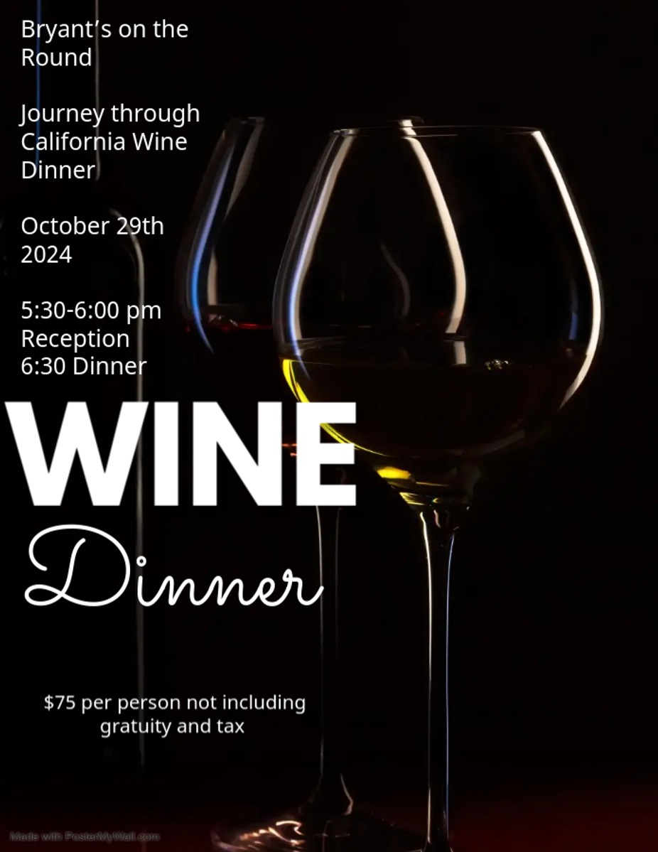 Journey through California Wine Dinner event photo