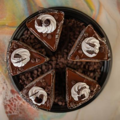 Triple Chocolate Cake.