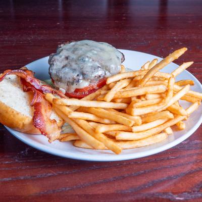 Cheddar Bacon Burger.