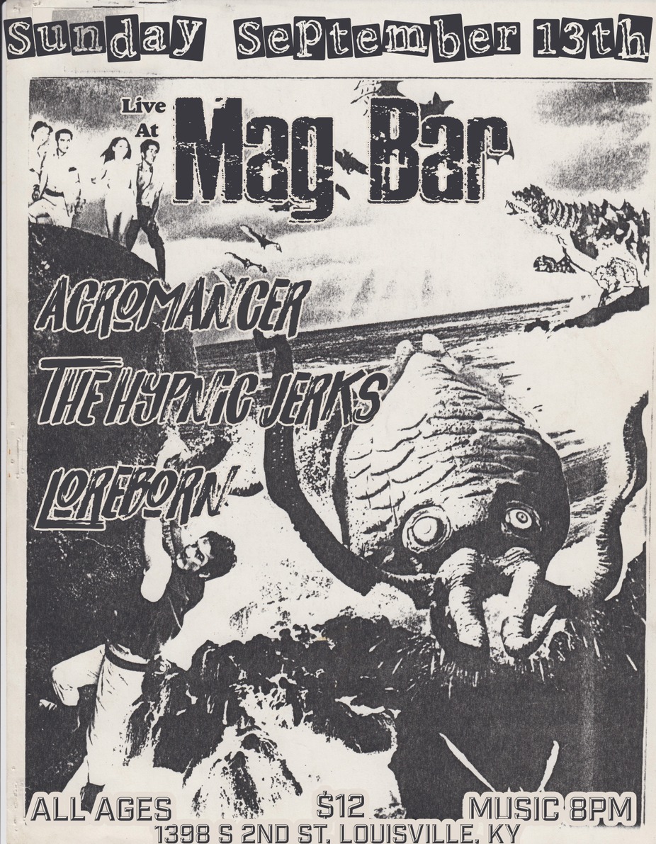 Live at Mag Bar - Acromancer, The Hypnic Jerks, Loreborn event photo