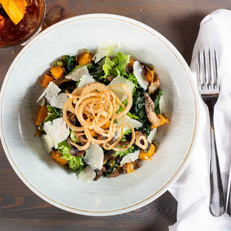 Warm Mushroom & Butternut Salad photo