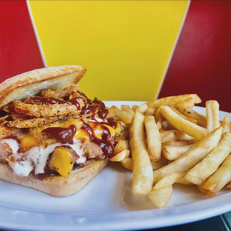 Pork Belly Burnt End Grilled Cheese photo