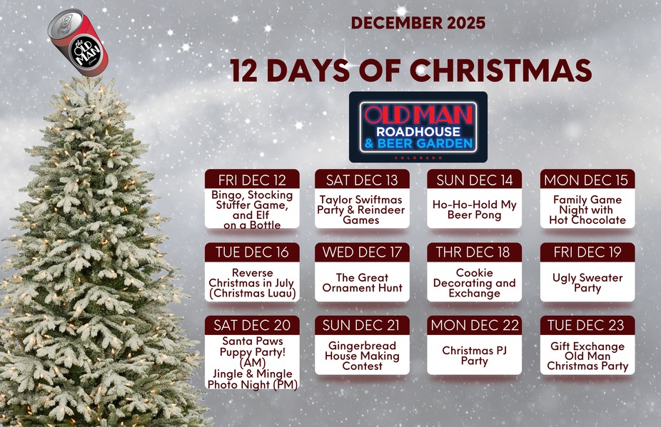 The Old Man 12 Days of Christmas event photo