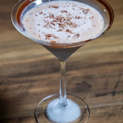 Chocolate Martini.