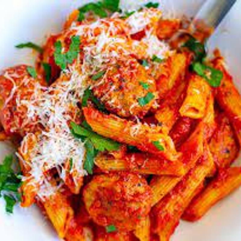 Penne & Meatballs photo