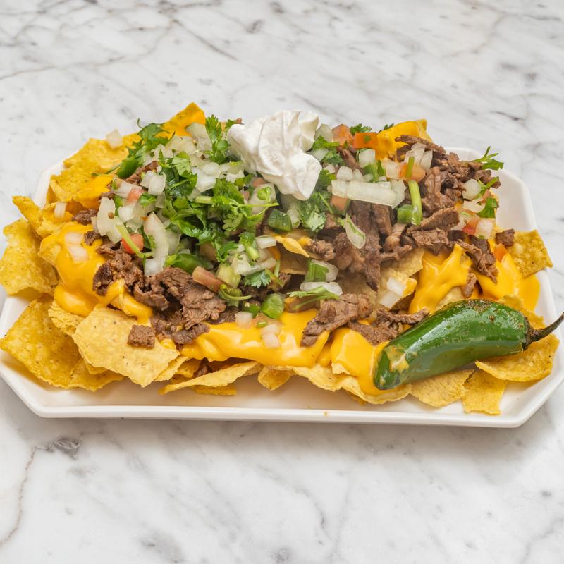 menu item 17 of 30, Steak Nachos