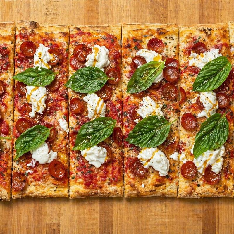 Spicy Burrata Pepperoni photo