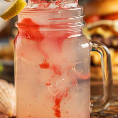 Shark Bite cocktail.