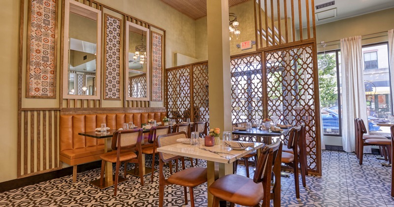 Interior dining area