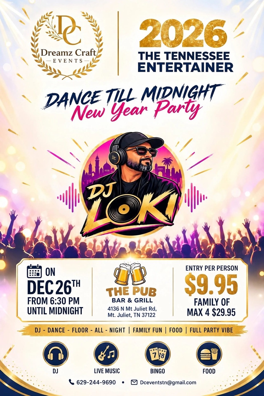 NEW YEAR PARTY! event photo