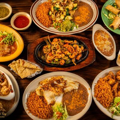 Assorted foo dishes.