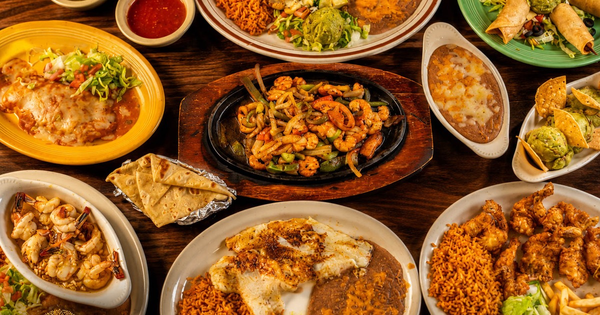 Assorted foo dishes