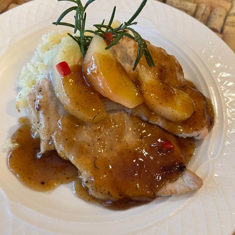 Maple Bacon Glazed Pork photo