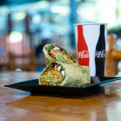 Vegetarian Wrap.