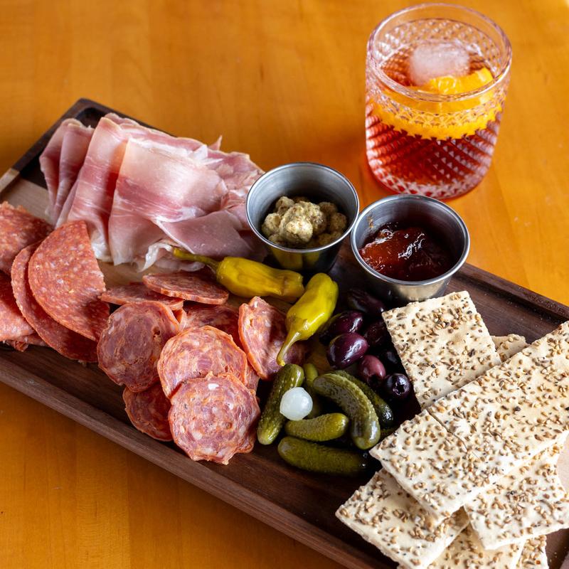 two meat, two cheese board photo