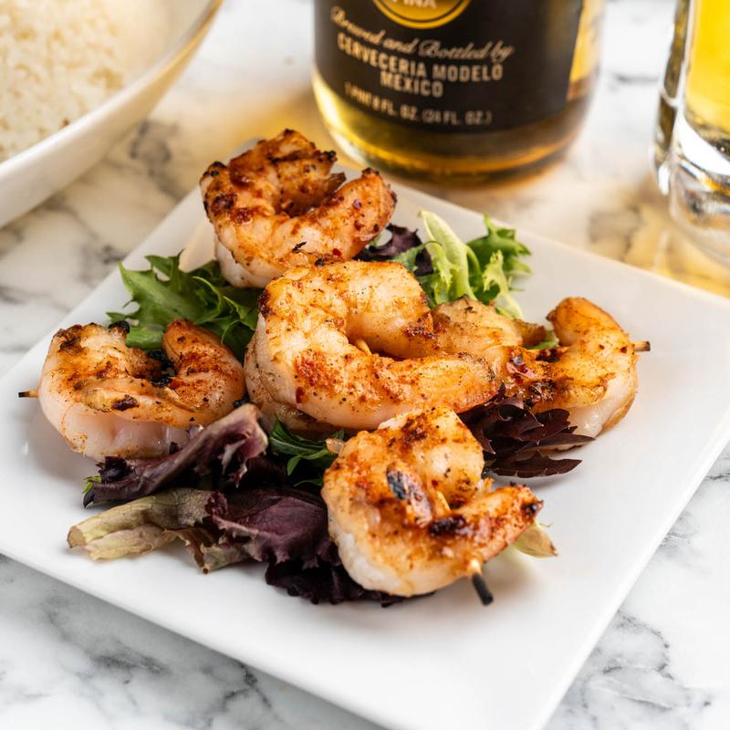 Bangkok Beach Skewered Shrimp photo