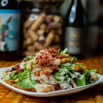 Chopped Roasted Chicken Cesar Salad