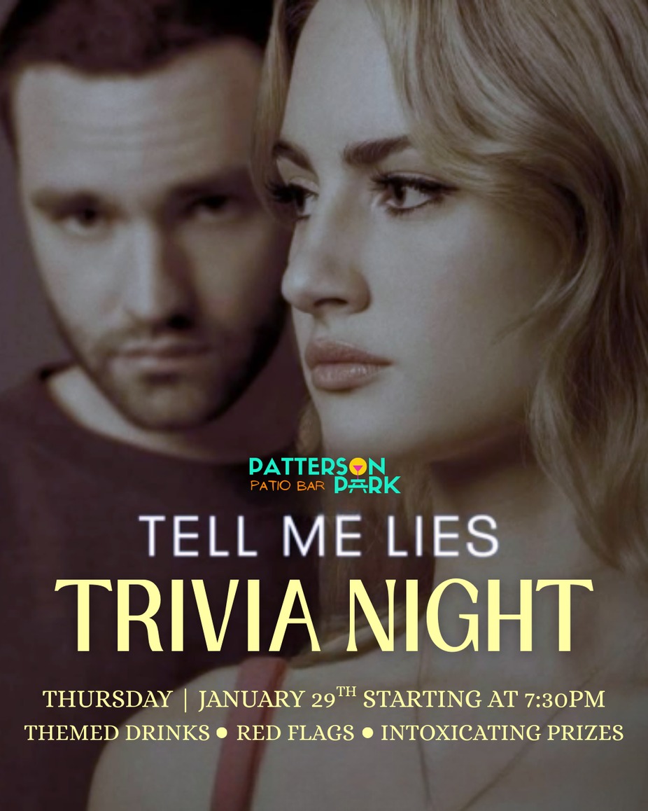 Tell Me Lies Trivia event photo
