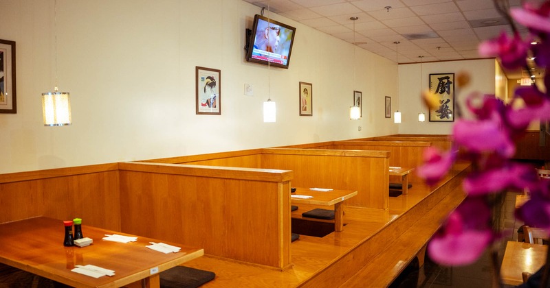 Interior, dining area