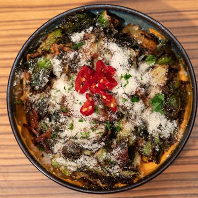 Roasted Brussels sprouts