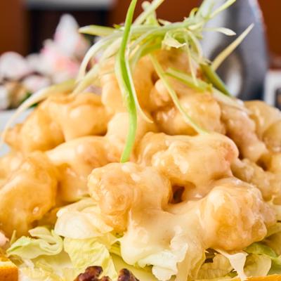 Walnut Crispy Shrimp.