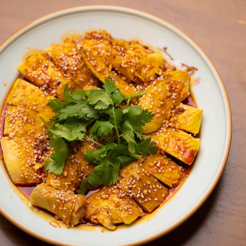 menu item 1 of 12, 2. Mouth-watering Chicken (chicken with chili sauce) -Spicy