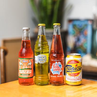 Various sodas.
