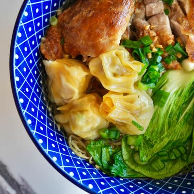 Pho Chicken Bowl, close-up.