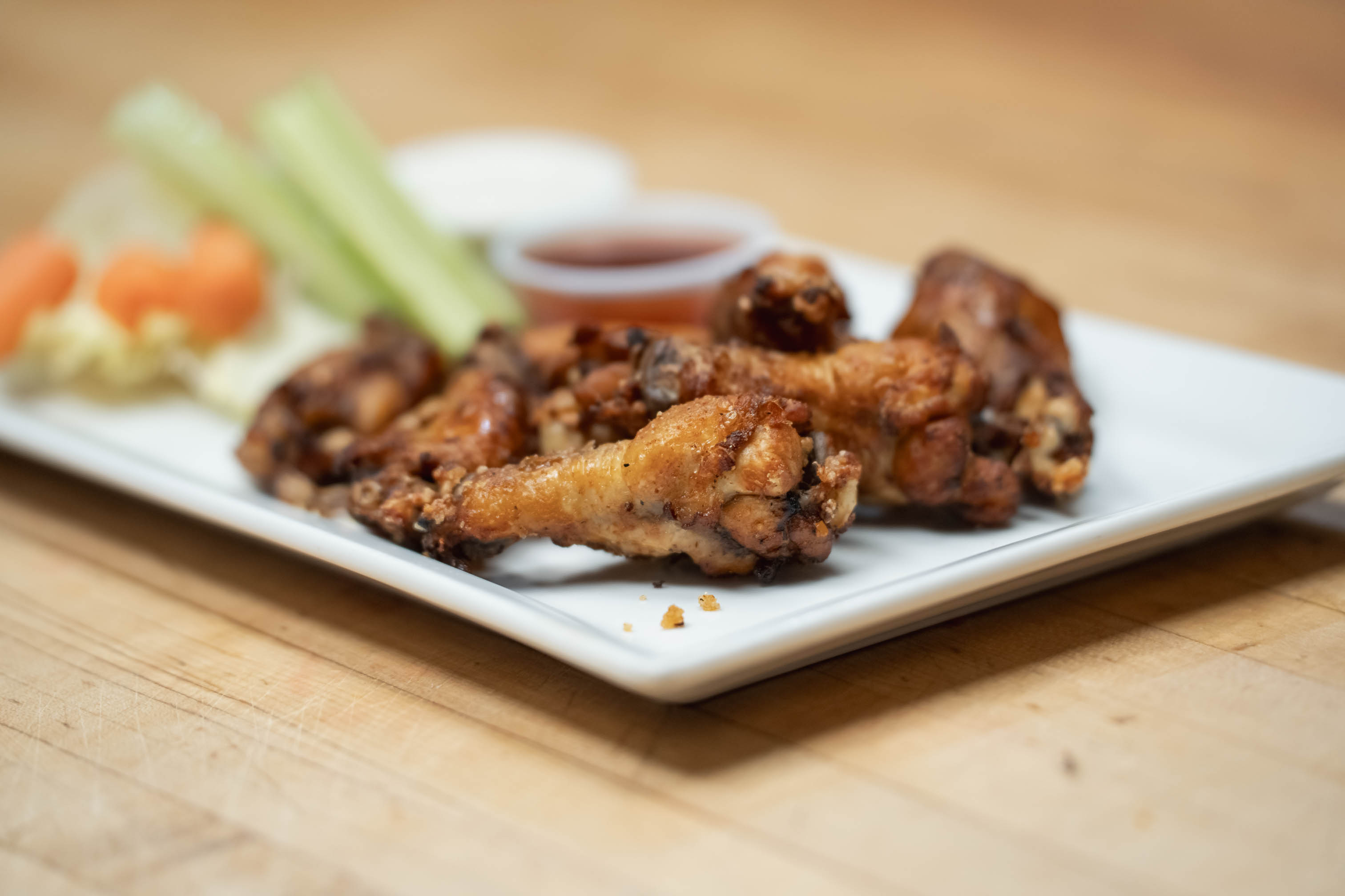 Smoked chicken wings