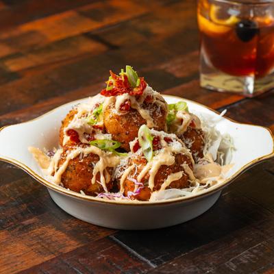 Bacon Jalapeno Mac & Cheese Bites.