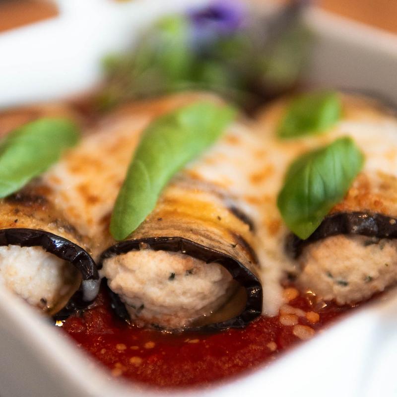 Baked Eggplant Rollatini photo
